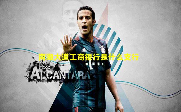 南湖大道工商银行是什么支行