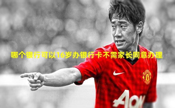 哪个银行可以16岁办银行卡不需家长同意办理