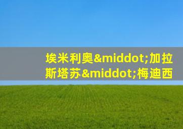 埃米利奥·加拉斯塔苏·梅迪西