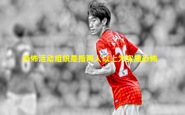 恐怖活动组织是指两人以上为实施恐怖