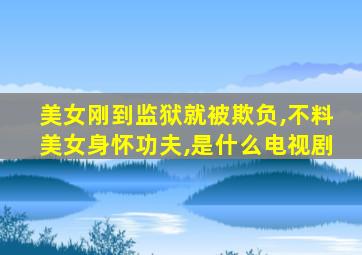 美女刚到监狱就被欺负,不料美女身怀功夫,是什么电视剧