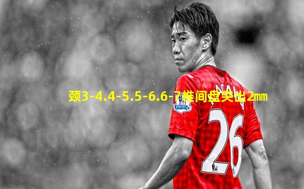 颈3-4.4-5.5-6.6-7椎间盘突出2㎜